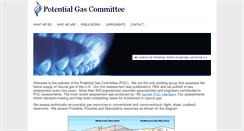 Desktop Screenshot of potentialgas.org