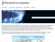 Tablet Screenshot of potentialgas.org